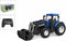 Kids Globe RC Tractor met Frontlader - Blauw