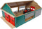 Kids Globe Stal met Windbreekgaas 1:32