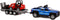 Kids Globe Terreinwagen met Aanhanger en Shovel, 30cm