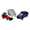 Kids Globe Terreinwagen met Aanhanger en Shovel, 30cm