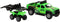 Kids Globe Terreinwagen met Trailer en Quad Licht en Geluid