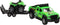 Kids Globe Terreinwagen met Trailer en Quad Licht en Geluid