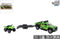 Kids Globe Terreinwagen met Trailer en Quad Licht en Geluid
