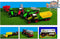 Kids Globe Tractor met Aanhanger Licht & Geluid 1:32
