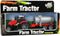 Kids Globe Tractor met Aanhanger Licht & Geluid 1:32