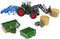 Kids Globe Tractor met Accesoires, 30cm