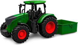 Kids Globe Tractor met Kiepbak - Groen