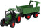 Kids Globe Tractor met Trailer Groen, 41cm