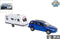 Kids Globe Volvo V70 met Dethleffs Caravan