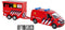 Kids Globe VW Transporter Brandweer met Aanhangwagen