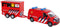 Kids Globe VW Transporter Brandweer met Aanhangwagen