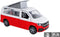 Kids Globe VW Transporter Camper Die-Cast Pull Back, 13,5cm