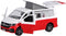 Kids Globe VW Transporter Camper Die-Cast Pull Back, 13,5cm