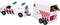 Kids Globe VW Transporter Politie met Paardentrailer