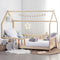 Kids kinderbed hut - 90 x 190 cm - Bed - Tentbed met bodem - Met beschermrand
