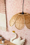 KidsDepot Hanglamp Fie - Rotan - Bloem - Natural