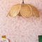 KidsDepot Hanglamp Fie - Rotan - Bloem - Natural
