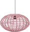 Kidsdepot hanglamp Pumpkin rotan Pink