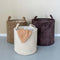 KidsDepot Opbergmanden Ebby - Off White (set van 3)