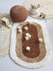 KidsDepot Otis Kleed Terra Ovaal