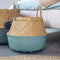 Kidsdepot Pompom mandje maat M Seagreen