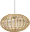 Kidsdepot Pumpkin Hanglamp - Rotan - Natural - E27 - Ø 45cm