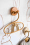 KidsDepot Rosie kleerhanger / kledinghanger - Set van 2 - Rotan