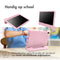 Kidsproof Backcover met handvat voor de iPad 10 (2022) 10.9 inch - Lichtroze
