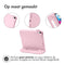 Kidsproof Backcover met handvat voor de iPad 10 (2022) 10.9 inch - Lichtroze