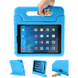Kidsproof Backcover met handvat voor de iPad 6 (2018) / iPad 5 (2017) - Blauw
