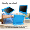 Kidsproof Backcover met handvat voor de iPad 6 (2018) / iPad 5 (2017) - Blauw