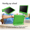 Kidsproof Backcover met handvat voor de iPad 6 (2018) / iPad 5 (2017) - Groen