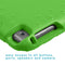 Kidsproof Backcover met handvat voor de iPad 6 (2018) / iPad 5 (2017) - Groen
