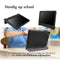 Kidsproof Backcover met handvat voor de iPad 6 (2018) / iPad 5 (2017) - Zwart