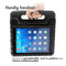 Kidsproof Backcover met handvat voor de iPad 6 (2018) / iPad 5 (2017) - Zwart