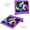 Kidsproof Backcover met handvat voor de iPad Air 5 (2022) / Air 4 (2020) - Paars