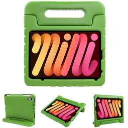 Kidsproof Backcover met handvat voor de iPad Mini 6 (2021) - Groen
