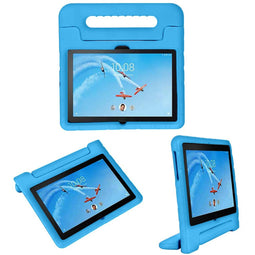 Kidsproof Backcover met handvat voor de Lenovo Tab P10 / M10 - Blauw