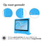 Kidsproof Backcover met handvat voor de Lenovo Tab P10 / M10 - Blauw