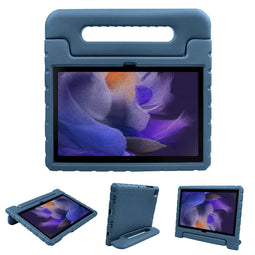 Kidsproof Backcover met handvat voor de Samsung Galaxy Tab A8 - Donkerblauw