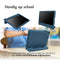 Kidsproof Backcover met handvat voor de Samsung Galaxy Tab A8 - Donkerblauw