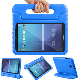 Kidsproof Backcover met handvat voor Samsung Galaxy Tab E 9.6 - Blauw