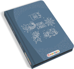 Kidywolf Kidydraw-Mini Tablet 30 Tekeningen | Tekenbord 30 Oceanen & Piraten