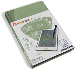 Kidywolf Kidydraw Mini tekentablet Travel Green
