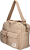 Kidzroom Care Vienna Gracious Luiertas - Beige - Verschoonmatje - Verstelbare schouderband - Ophanglussen kinderwagen