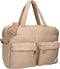 Kidzroom Care Vienna Gracious Luiertas - Beige - Verschoonmatje - Verstelbare schouderband - Ophanglussen kinderwagen