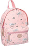 Kidzroom Mini Rugzak Meisje - Rugtas Kind - 2 t/m 6 jaar - Roze - Regenboog - Poes