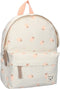 Kidzroom Paris Picture This Rugzak Meisje - Rugtas Kind - Beige - Aardbei - 5.7L
