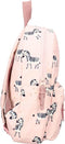 Kidzroom To The Zoo Rugzak 2 t/m 6 jaar - Roze - Zebra