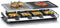 Severin RG 2373 - Raclettegrill - Natuurlijke grillsteen - Zilver